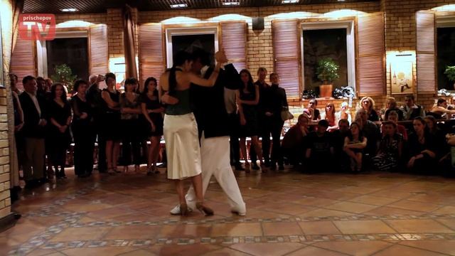 Silvio Grand & Mayra Galante, Russia, Moscow, Milonga in cafe Gurman, 25.10.2010 смотреть онлайн