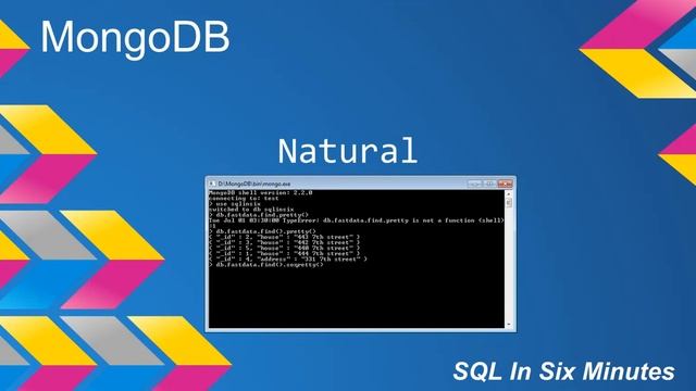 MongoDB: Natural (Order A Collection As It Appears On Disk) смотреть онлайн