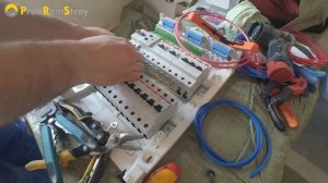 Сборка электрощита ABB на 24 модуля