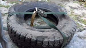 Как перевезти большое КОЛЕСО в маленьком АВТО