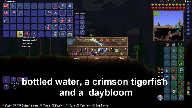 Terraria: heartreach potion tutorial смотреть онлайн