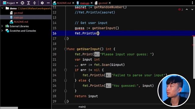 Programming a Guessing Game - Golang Beginner Project смотреть онлайн