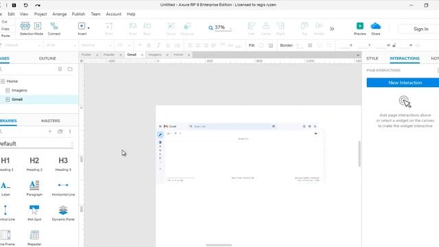 Axure RP 9 Protótipo Básico смотреть онлайн