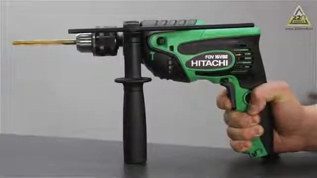 Дрель ударная HITACHI FDV16VB2 NR. Удачная техника. смотреть онлайн