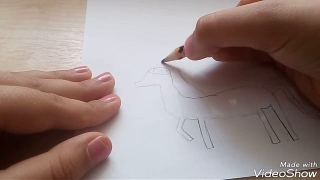 Урок рисования: РИСУЮ МИМИ ЛОШАДЬ))) ( По запросу ) смотреть онлайн