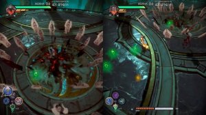 Darksiders Genesis кооператив вдвоем на одном экране Бесконечная Арена 60й уровень, 50 тысяч очков.