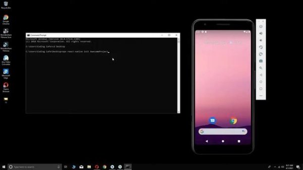 Download & Install React Native with Android Studio & Setup Visual Studio Code as IDE