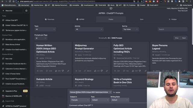 ? COMMENT UTILISER CHAT GPT EN 2023 (Tuto Complet en Français) смотреть онлайн