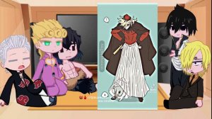 реакция аниме персонажей на иноске/ anime characters react demon slayer/ inosuke