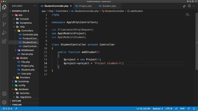 Laravel 9 Eloquent one to one relationship [PLAB] смотреть онлайн
