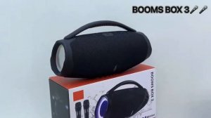 BOOMS BOX3                   portable wireless Bluetooth speakers