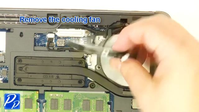 Dell Latitude E7440 Heatsink Video Tutorial Teardown смотреть онлайн