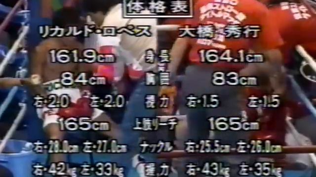 🥊【平成2年】大橋秀行 vs.リカルド・ロペス【ボクシング】Ricardo Lopez vs. Hideyuki Ohashi смотреть онлайн