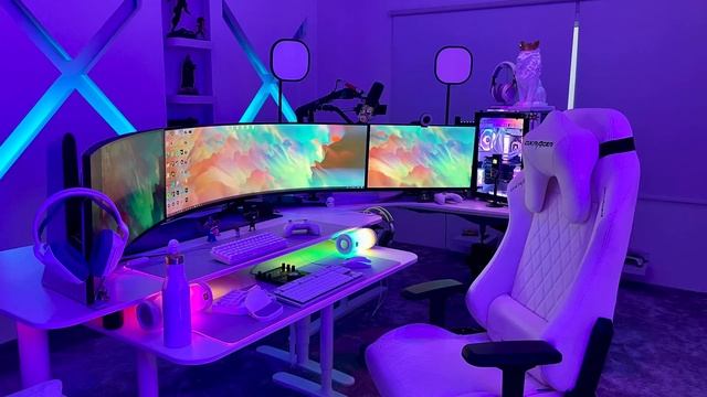 Room Tour Project 234 - BEST Desk & Gaming Setups! смотреть онлайн