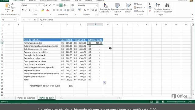Curso de Excel 2013 - Módulo 01 - 05/12 Formulas e Funções смотреть онлайн