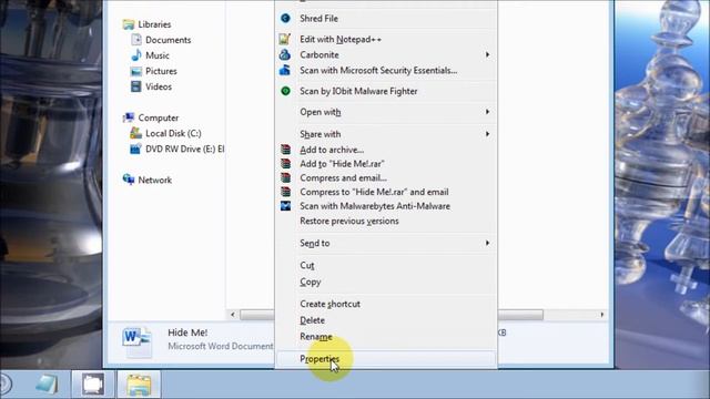 How To Hide A File in windows 7 смотреть онлайн