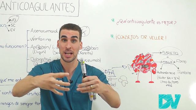 ¡TROMBOSIS y ANTICOAGULANTES!: RESUMEN sobre RIESGOS y BENEFICIOS| DrVeller смотреть онлайн