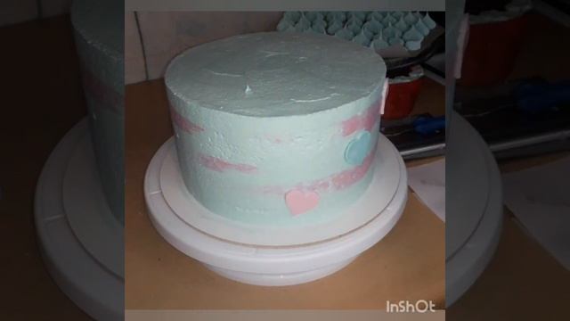 Очень нежный тортик на годик. смотреть онлайн