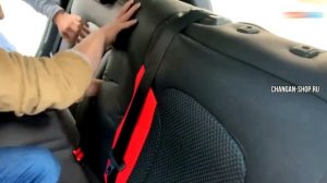 Пример установки накидок на сиденья Chagnan CS35 plus
