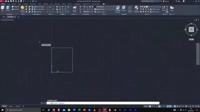 AutoCAD 2023 - Copy Command смотреть онлайн