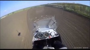 Тренировки пилота одноместного автожира