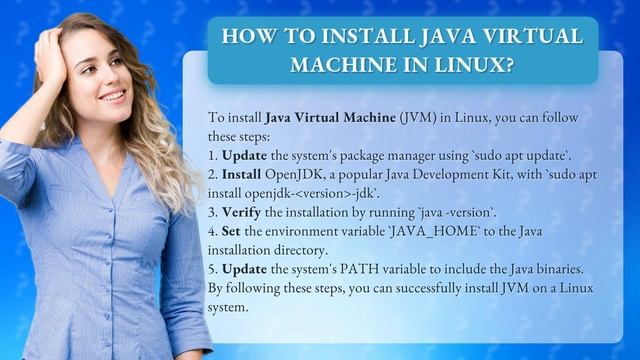 How to install Java Virtual Machine in Linux? смотреть онлайн
