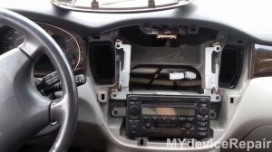 Toyota Highlander Climate Control removal