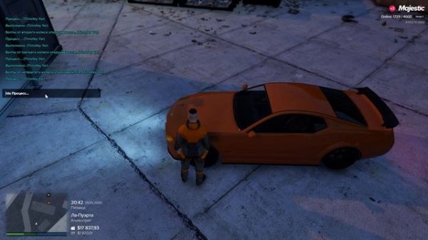 Учимся менять колеса на машине по РП. Majestik 1! RolePlay!!! Видео для отчета!!!