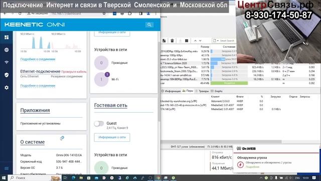 Обзор и Тест Vertell VT-CAP L850-GL в Keenetic смотреть онлайн