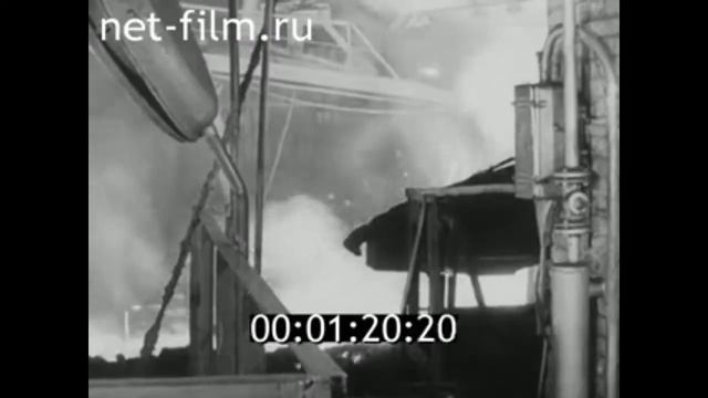 1979г. Череповец. металлургический завод. доменная печь №4 смотреть онлайн