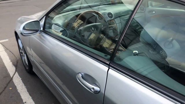 Mercedes Benz CLK 240 W209, краткий внешний обзор.