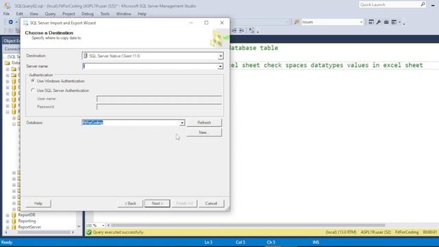 SQL Tips & Tricks | #sql 3 | Import Data From Excel To Table | Fit For Coding by MFS |Hindi/Englis смотреть онлайн