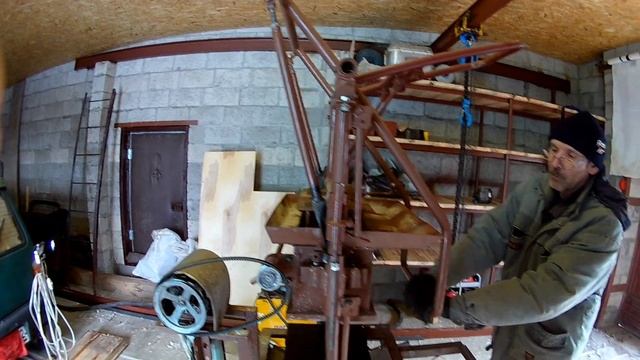 Обзор самодельного станка для изготовления шлакоблоков. смотреть онлайн