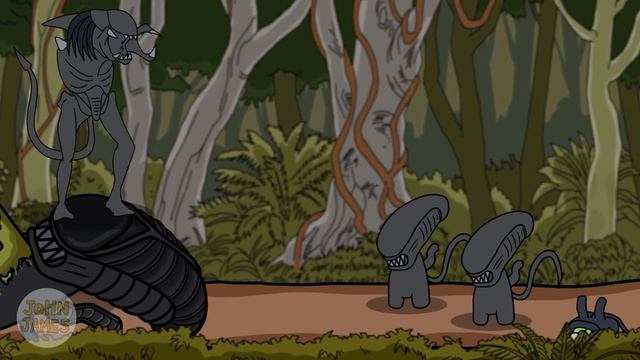 Alien Vs. Predator 4 | Among Us Animation