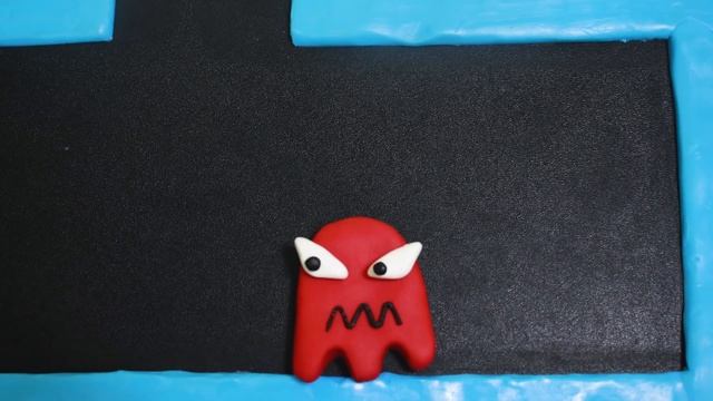 PAC-MAN take revenge #9 (Pacman VS Ghosts Red) | Game Pacman Stopmotion смотреть онлайн