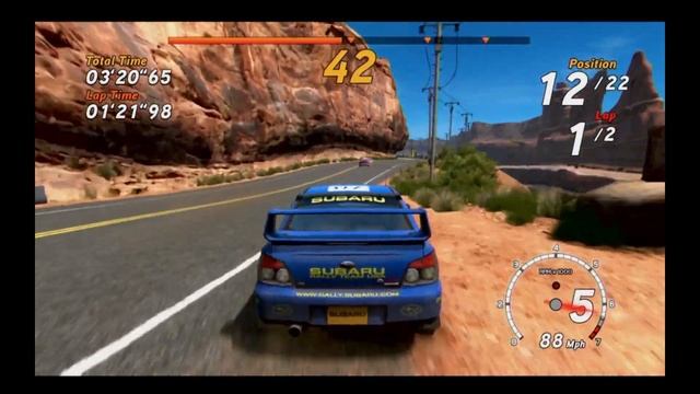 PS3 - Sega Rally Online Arcade смотреть онлайн