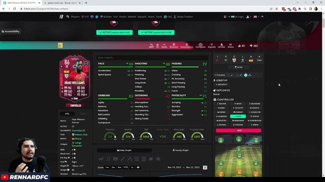IÑAKI WILLIAMS CALG - RESUBIDO - FIFA 23 ULTIMATE TEAM смотреть онлайн