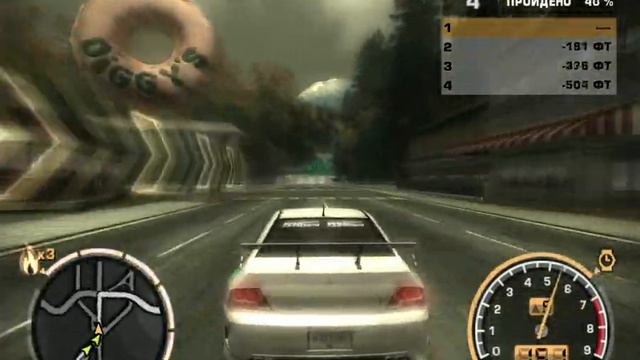 Mitsubishi Lancer Evolution VIII (NFS Most Wanted) смотреть онлайн
