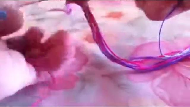 Как плести фенечку по технике "узелки" смотреть онлайн