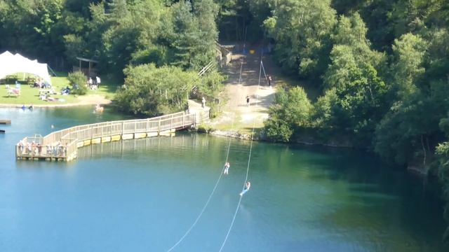 Lumix TZ80: Adrenalin in 4K, people flying up and down, all around смотреть онлайн