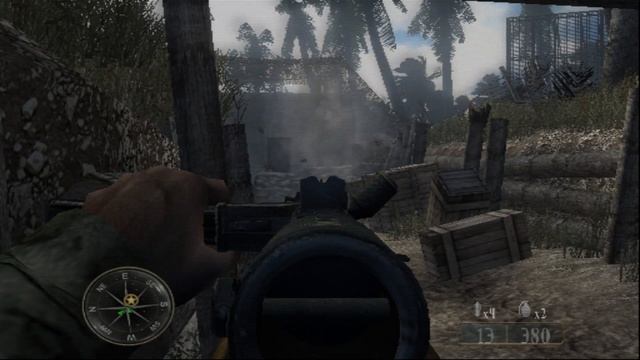 Call of Duty: World at War: Final Fronts PS2 #4 - Аэропорт Бетио смотреть онлайн