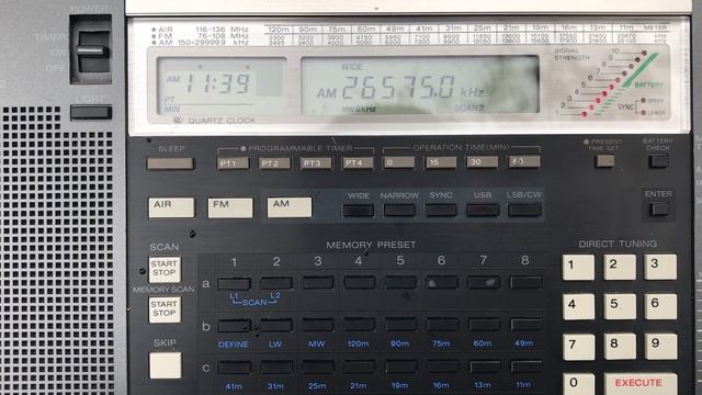 Latin American CB activity with music 26575 AM 1938 UTC 27 DEC 2022 смотреть онлайн