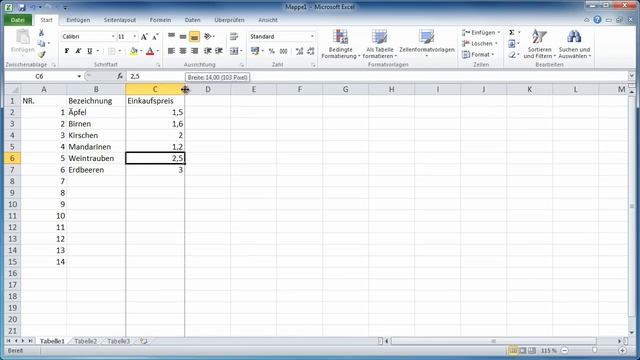 Excel 2010 Anfängerkurs Teil 2 смотреть онлайн