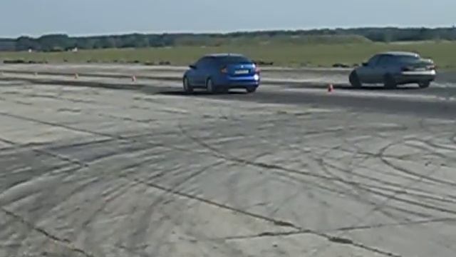 Skoda RS chip vs BMW 325 смотреть онлайн