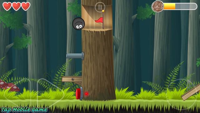 Red Ball 4 BLACK BALL 🆚 DEEP FOREST (Ios, Android) смотреть онлайн