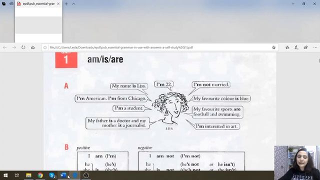 English for beginner and elementary levels; Raymond Murphy (Red) - the first unit смотреть онлайн
