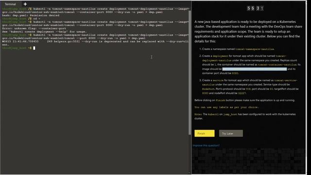 Deploy Tomcat App on Kubernetes KodeKloud Engineer смотреть онлайн
