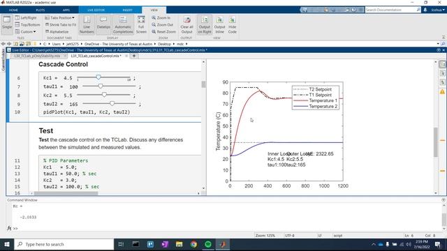 TCLab Cascade Control смотреть онлайн