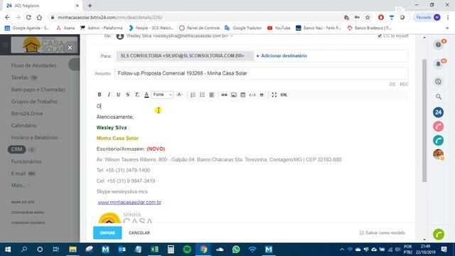 Follow-up passivo - Bitrix24 смотреть онлайн