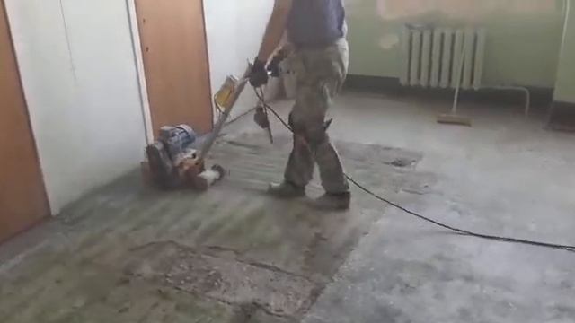 Фрезеровка бетонного пола 4